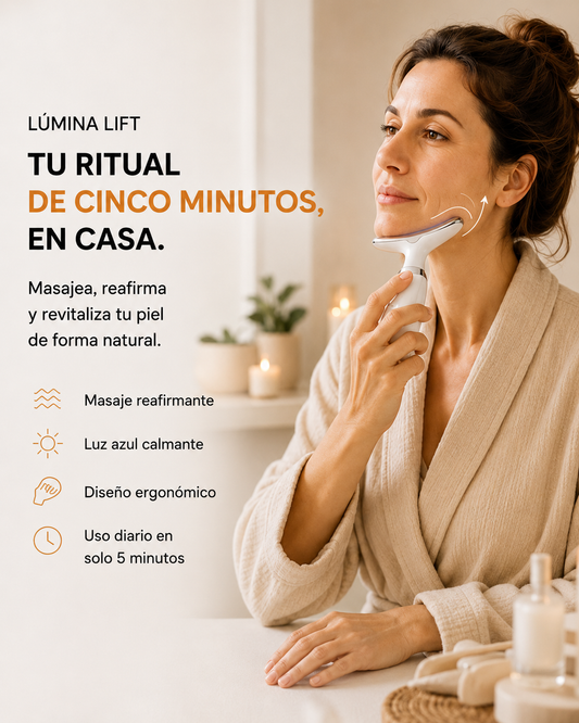 LÚMINA LIFT® Masajeador Facial Reafirmante