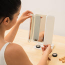 Lúmina Reflejo — Espejo LED de Aumento Tríptico