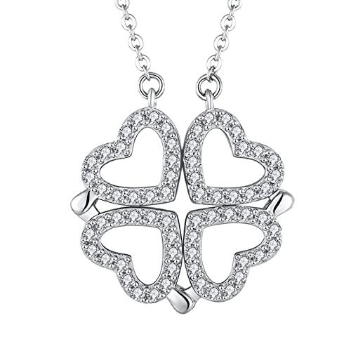 AMORÉA TRÉBOL — Collar Love con Caja Regalo